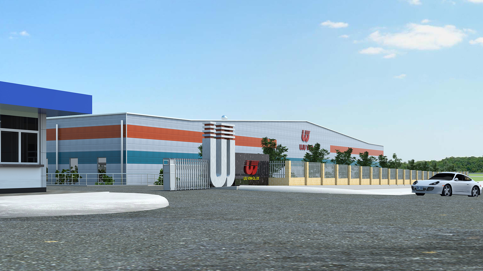 NHÀ MÁY SẢN XUẤT LINH KIỆN ĐIỆN TỬ UJU VINA 