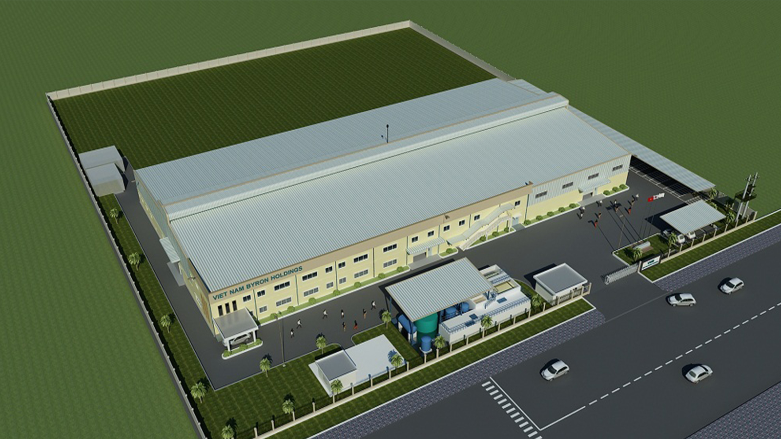 NHÀ MÁY SẢN XUẤT MAY MẶC BYRON