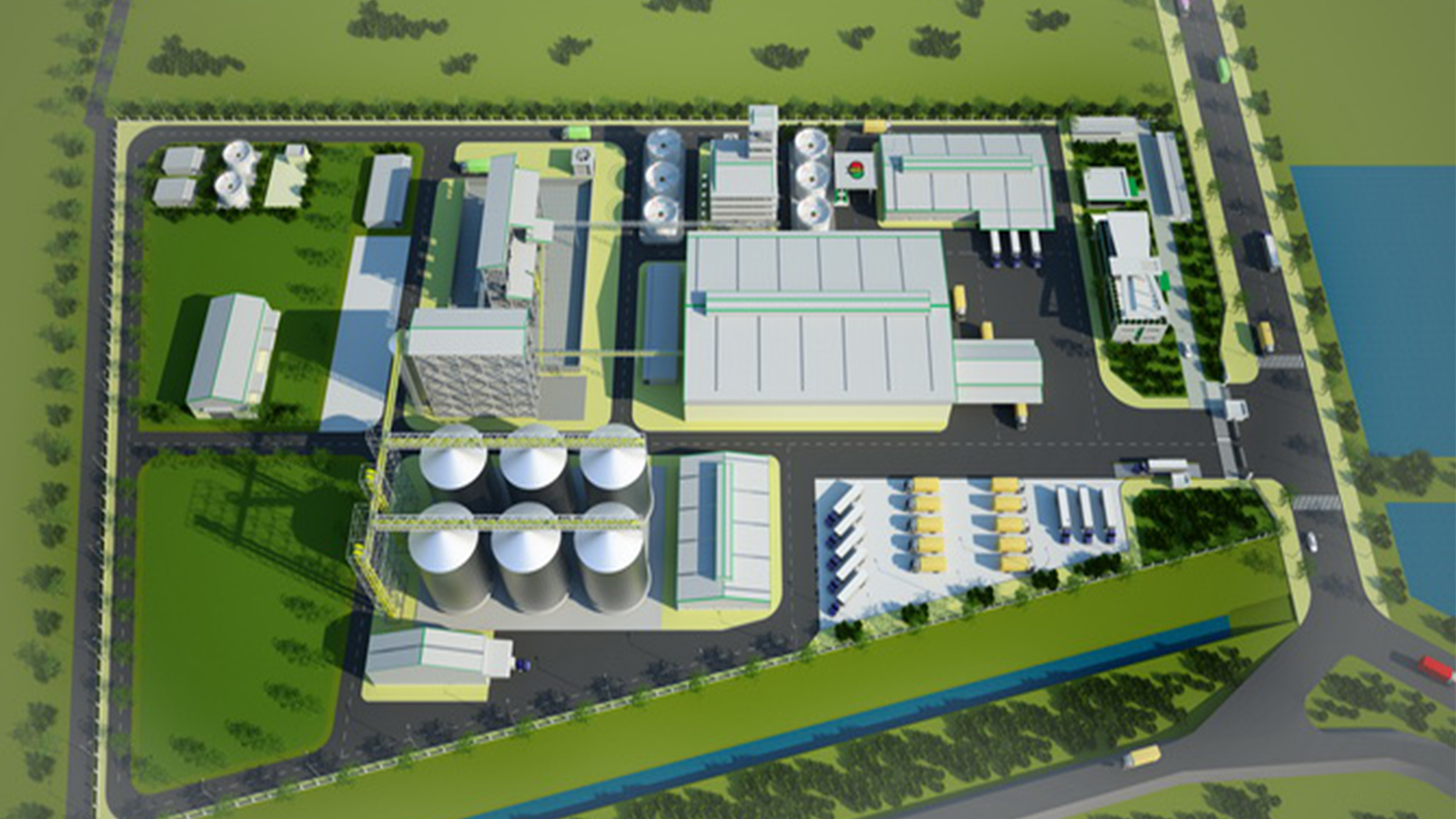 NHÀ MÁY ÉP DẦU THỰC VẬT DABACO TÂN CHI