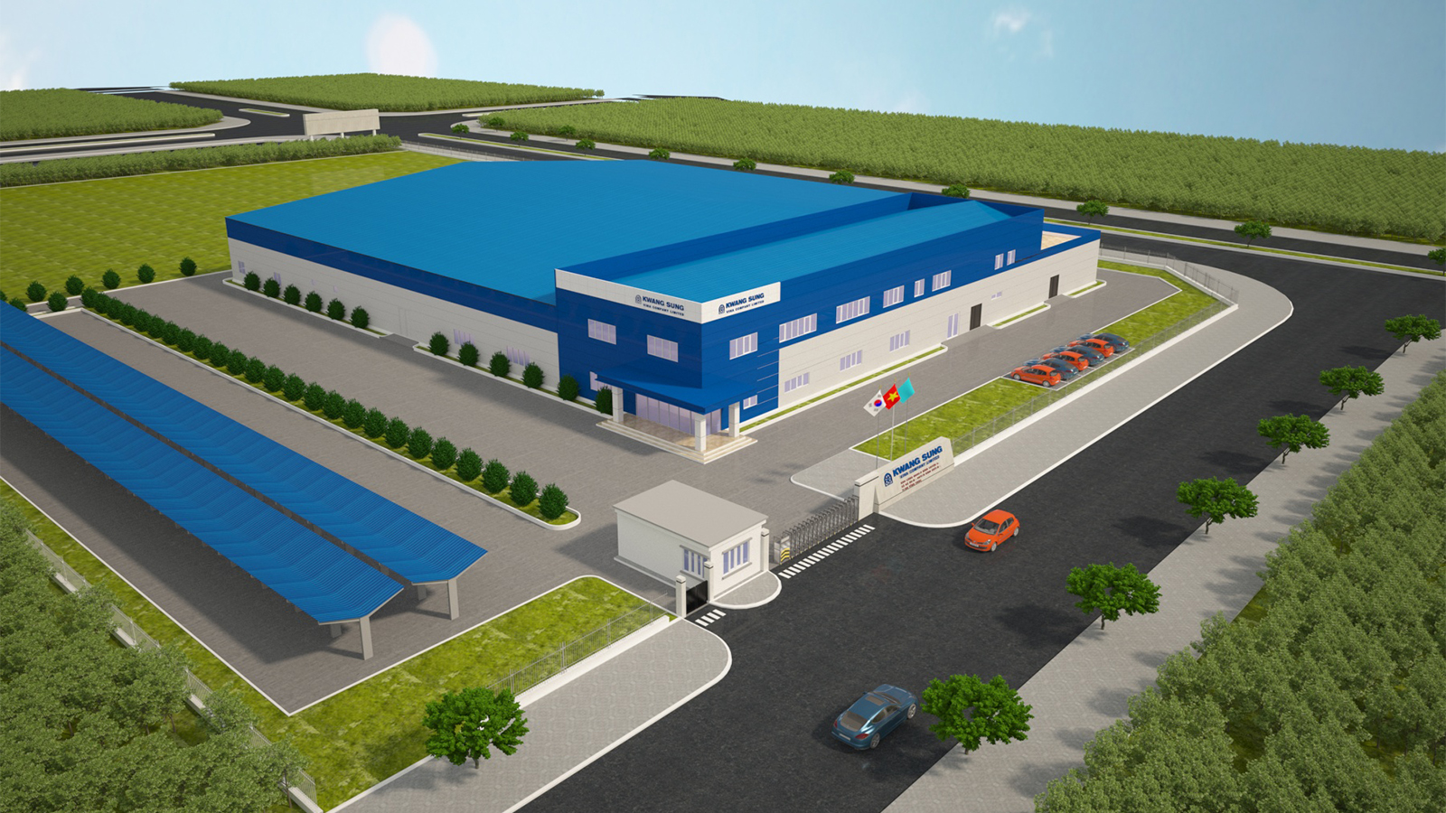 NHÀ MÁY SX LK ĐIỆN TỬ KWANGSUNG VINA