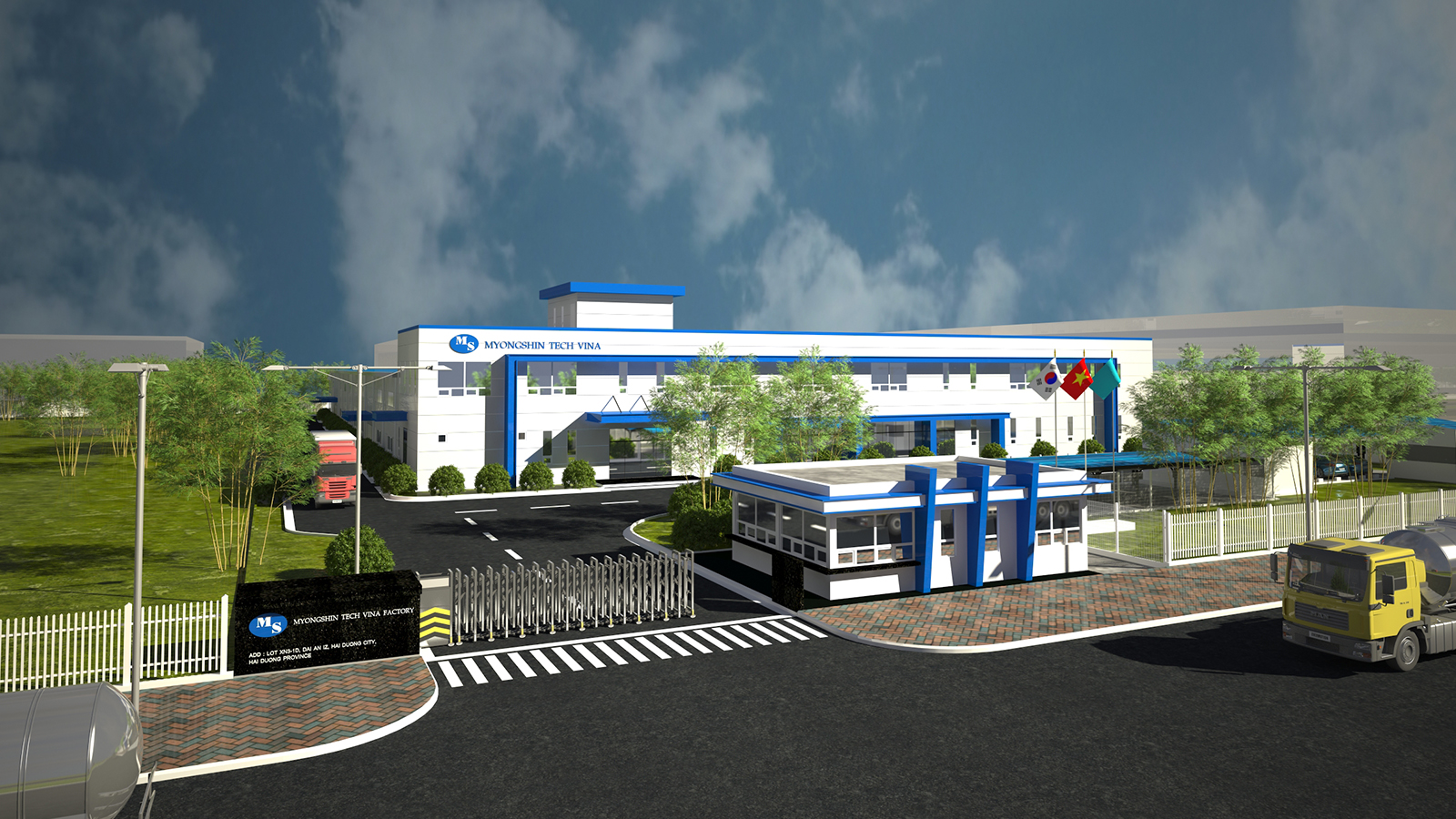 NHÀ MÁY MYONG SHIN TECH VINA