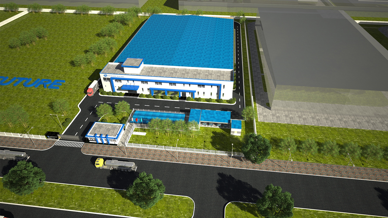 NHÀ MÁY MYONG SHIN TECH VINA