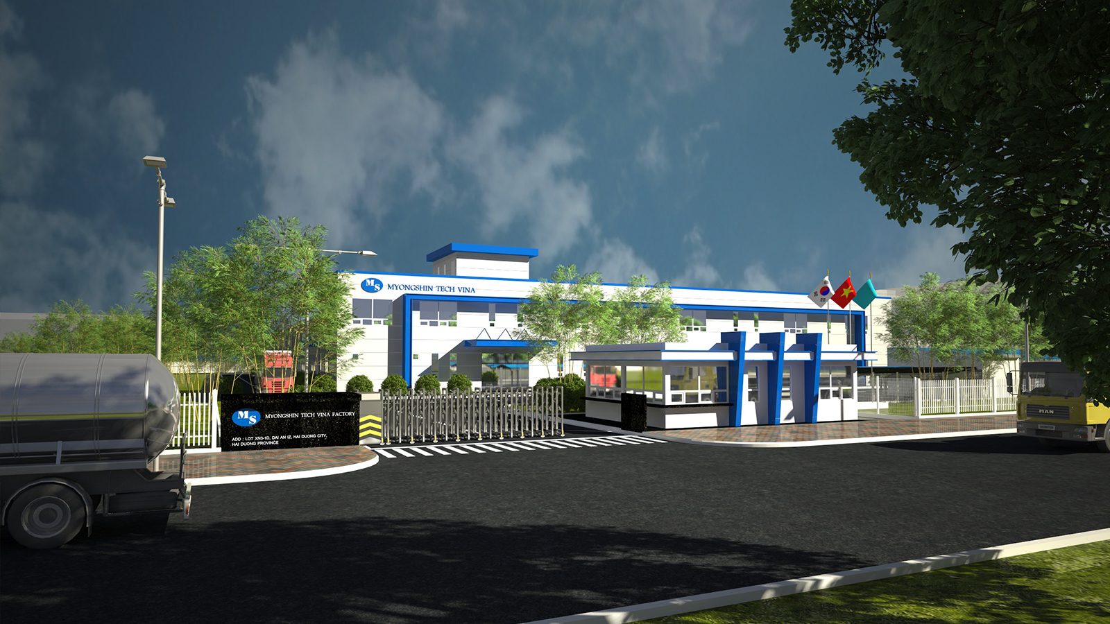 NHÀ MÁY MYONG SHIN TECH VINA