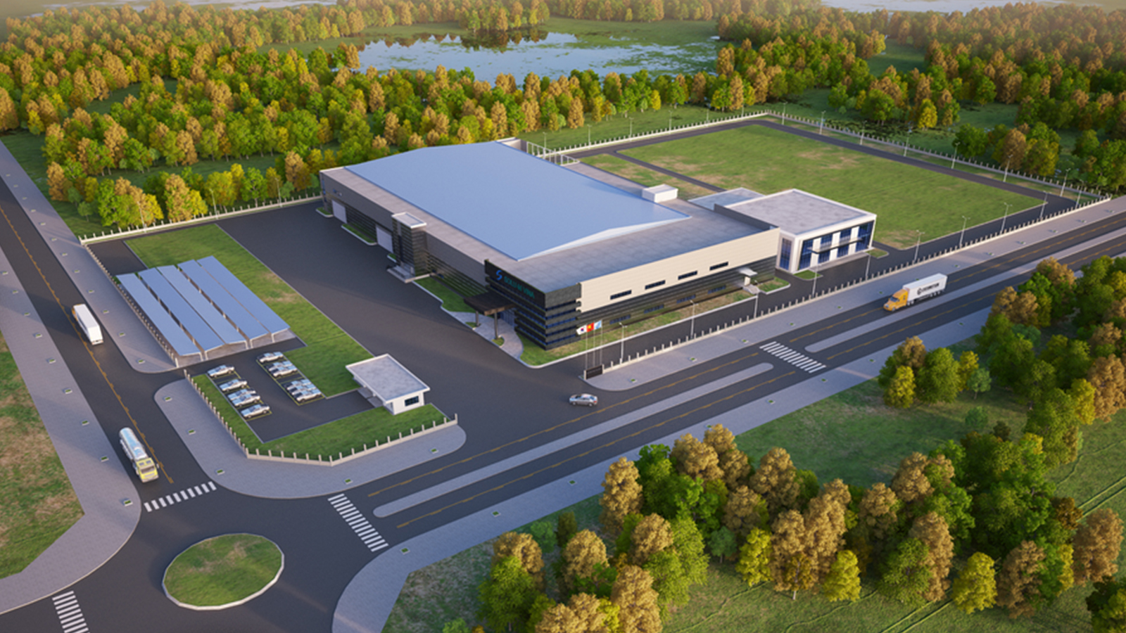 NHÀ MÁY ĐIỆN TỬ BÁN DẪN SOLUM VINA.