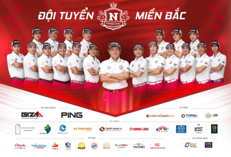 Kết cấu thép CPT STEEL đồng hành cùng đội tuyển miền Bắc tham dự giải Golf UNION CUP 2021
