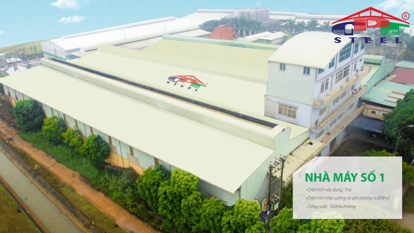 CƠ SỞ VẬT CHẤT VÀ THIẾT BỊ SẢN XUẤT CỦA CPT STEEL